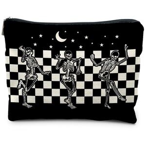 ***SOLD*** Skeleton Cosmetic Bag